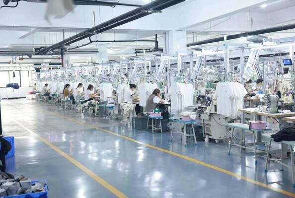 Guangzhou Odin Apparel Co., Ltd.， lini produksi pabrikan