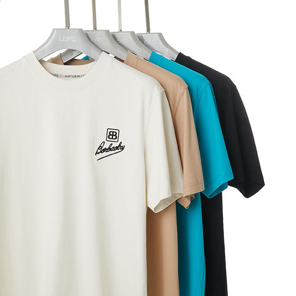 170-210gram Elastisitas Tinggi Normal T-Shirt Biasa Berukuran Besar Dengan Logo Pola Khusus Untuk Pria