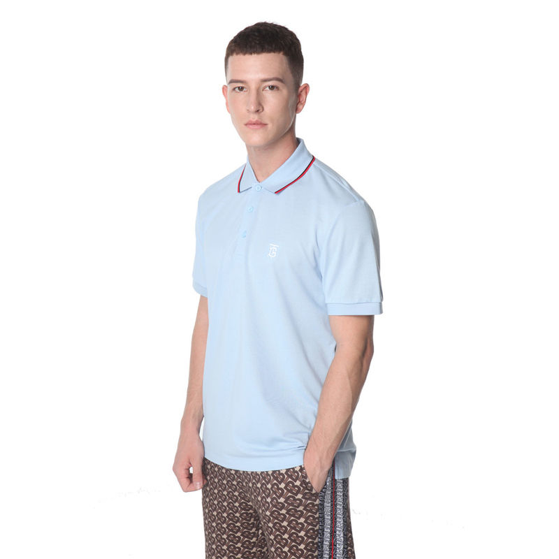 End Warna Disesuaikan 100% Baju lengan pendek Kaos Polo Pria Untuk Menghilangkan Kelembaban