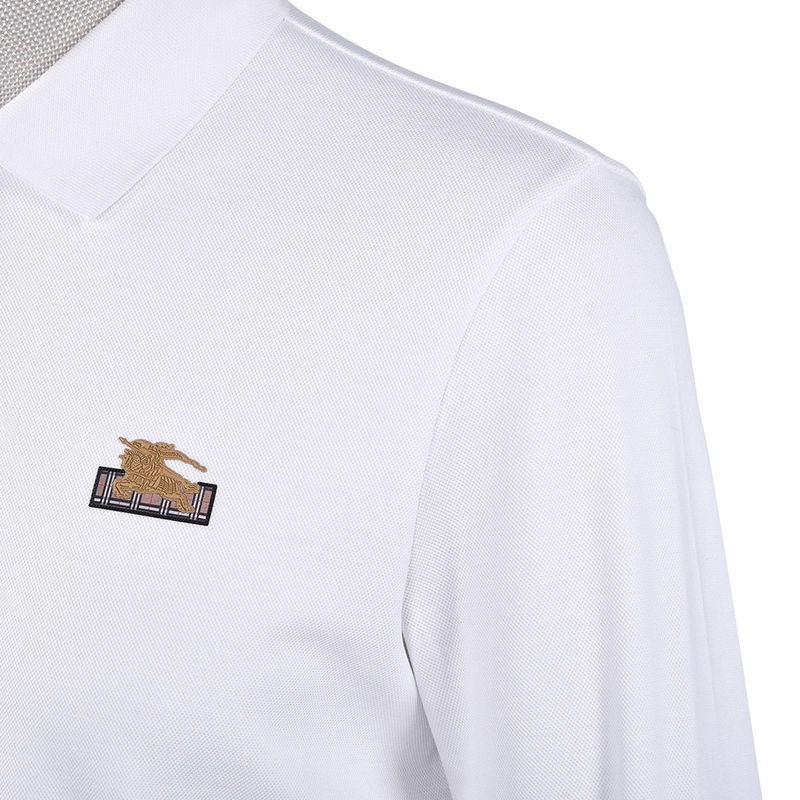 100% Katun//95% 5%Spandex Polo Pria Shirt lengan pendek dengan logo bordir kustom