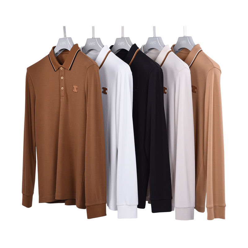 T-shirt cetak 100% katun pria fashion dengan desain dinamis dan deteksi jarum