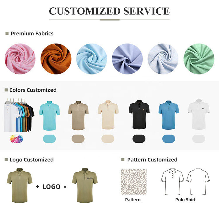 100% kapas T-shirt pria khusus ukuran besar 240g Untuk pakaian kantor sehari-hari