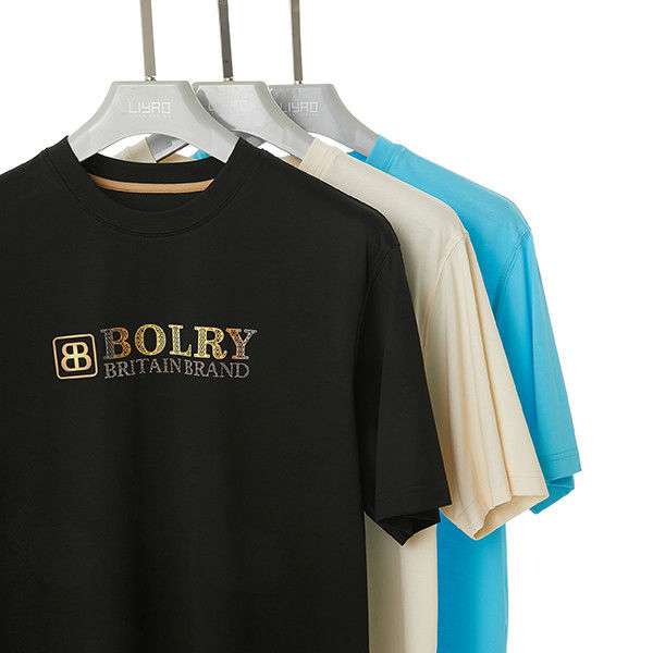 Gaya Casual yang Nyaman 2024 Custom Printed Short Sleeve Long Sleeve T-Shirt Untuk Pria