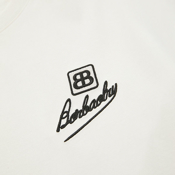 Logo Warna Custom 100% Baju T-Shirt Bordir Cetakan Oversize