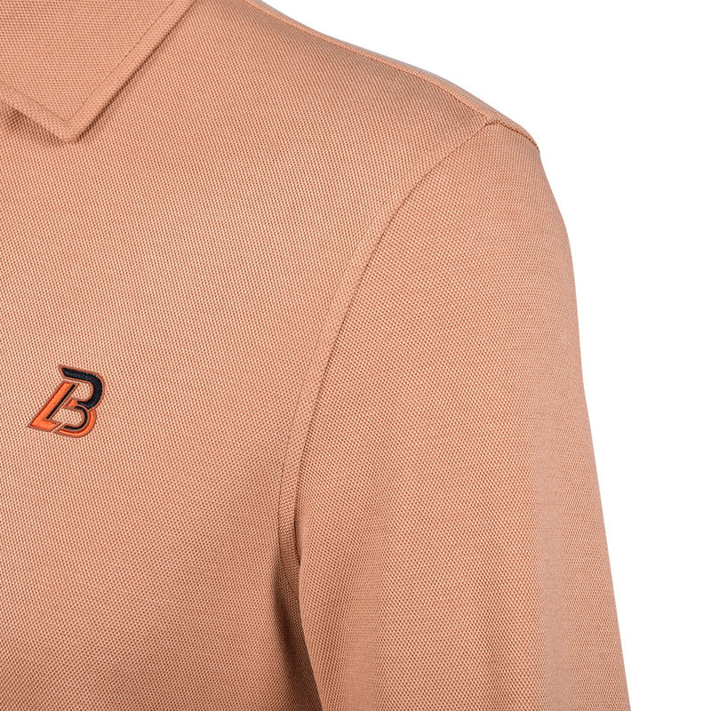 Musim Gugur Full Sleeve Waterproof Polo Shirt untuk Pria Warna Disesuaikan 170-210Gram
