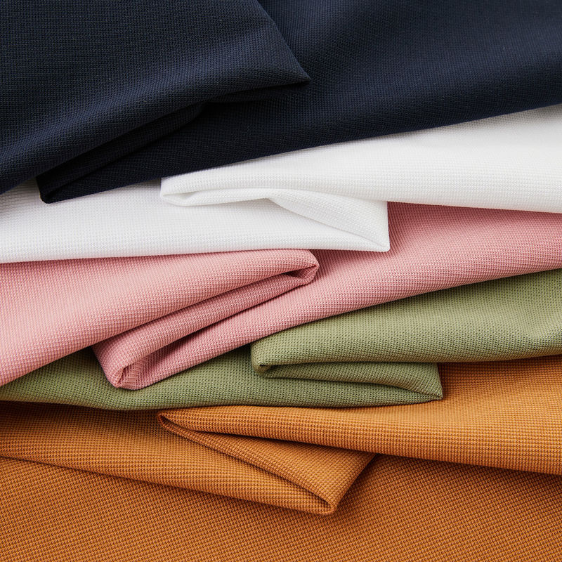 T-shirt polos pria 100% kain katun dengan kerah leher polo dan cetakan hijau