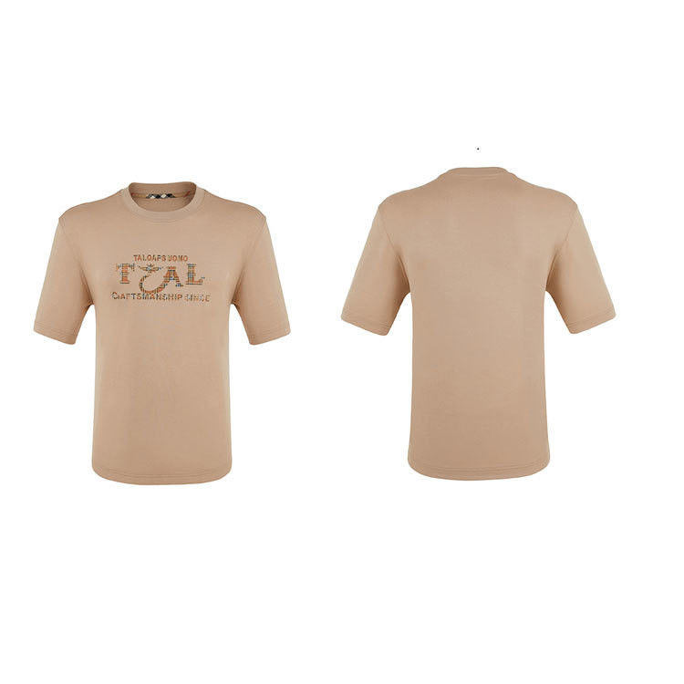Custom Logo Klasik T-Shirt Untuk Pria Oversize Tops 100% Katun T-Shirt lengan pendek