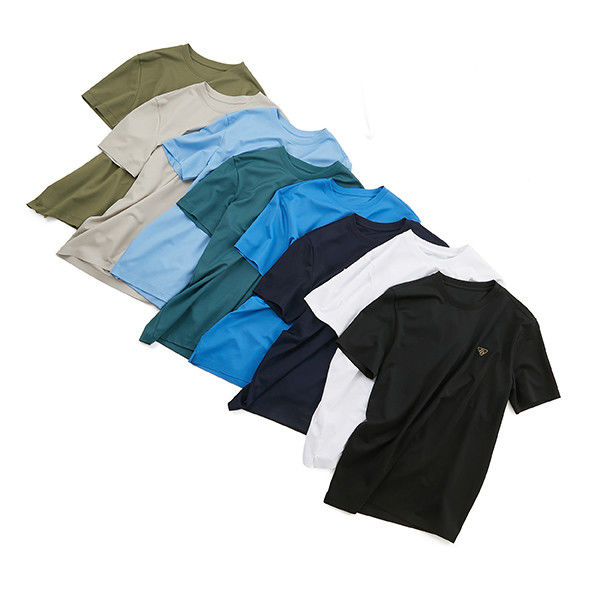 Custom Color Logo 100 Cotton Oversize T-Shirt untuk Pria Plain Blank Drop Shoulder Emboss