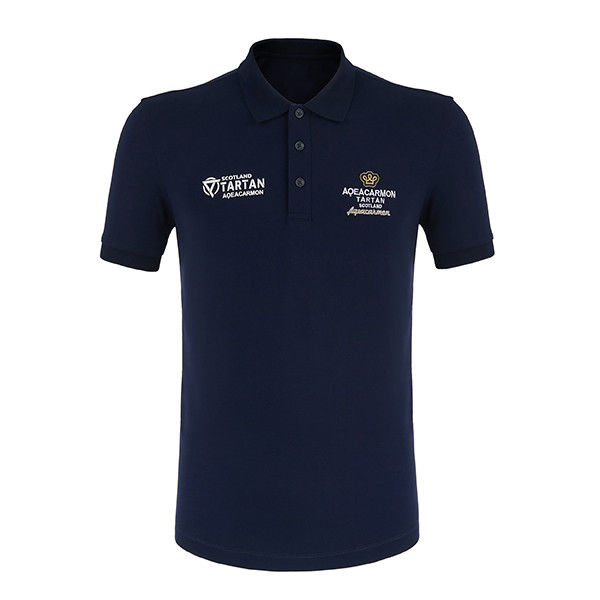 100%Kotton High Praise Nyaman Logo Custom Polo Shirt Kain 95% Polyester 5% Spandex