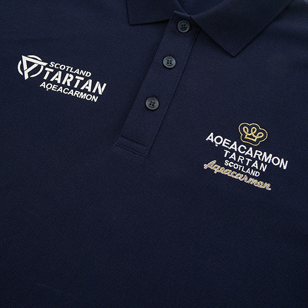 100%Kotton High Praise Nyaman Logo Custom Polo Shirt Kain 95% Polyester 5% Spandex