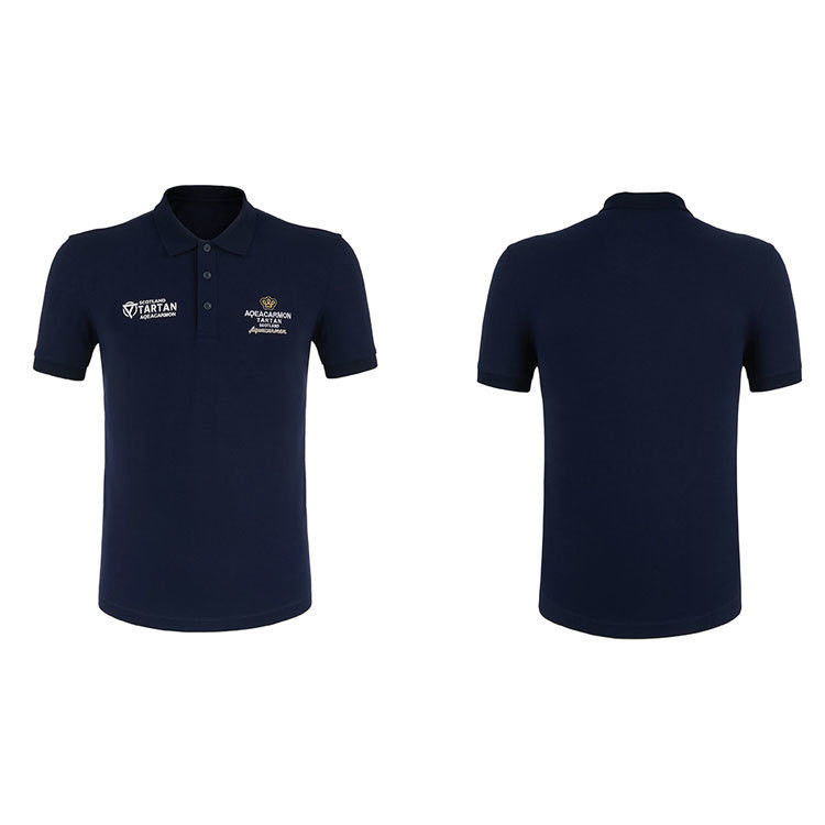 100%Kotton High Praise Nyaman Logo Custom Polo Shirt Kain 95% Polyester 5% Spandex