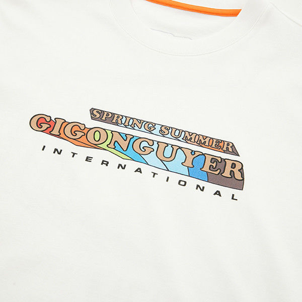 Kantor Casual Berpakaian 2024 Desain Custom Round Neck Putih Baju T-Shirt untuk Pria