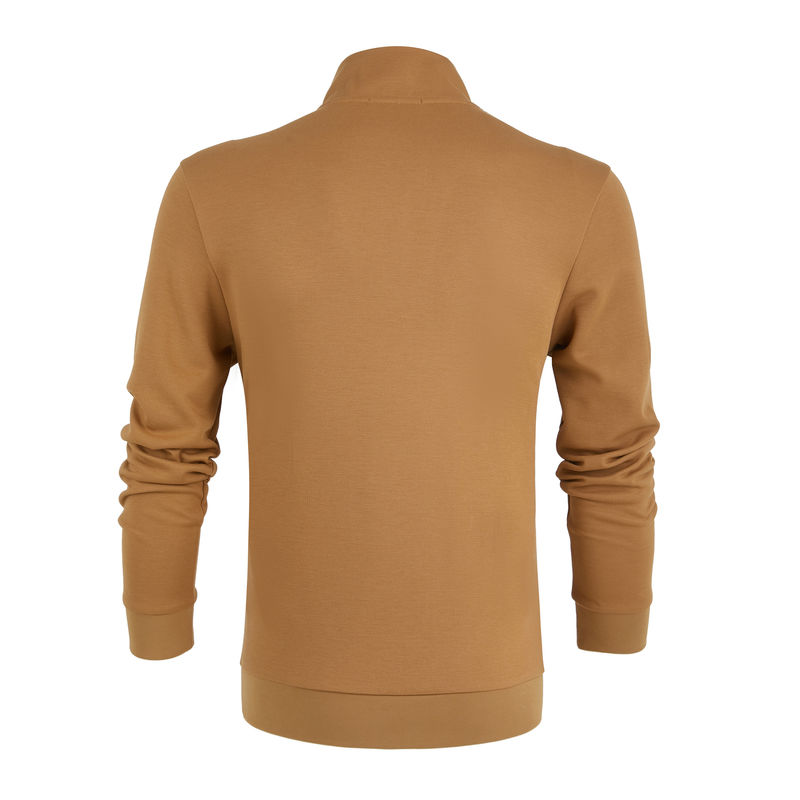 Baju golf lengan pendek Baju polo pria dengan cetakan sublimasi penuh dan 100% kapas