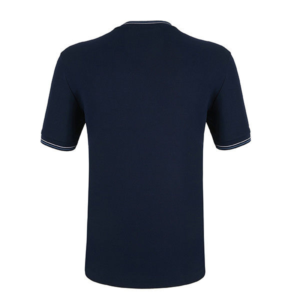 Kaos Polo Kain yang Disesuaikan 170-210Gram Kaos T-Shirt Pengetikan Kering Cepat untuk Pria