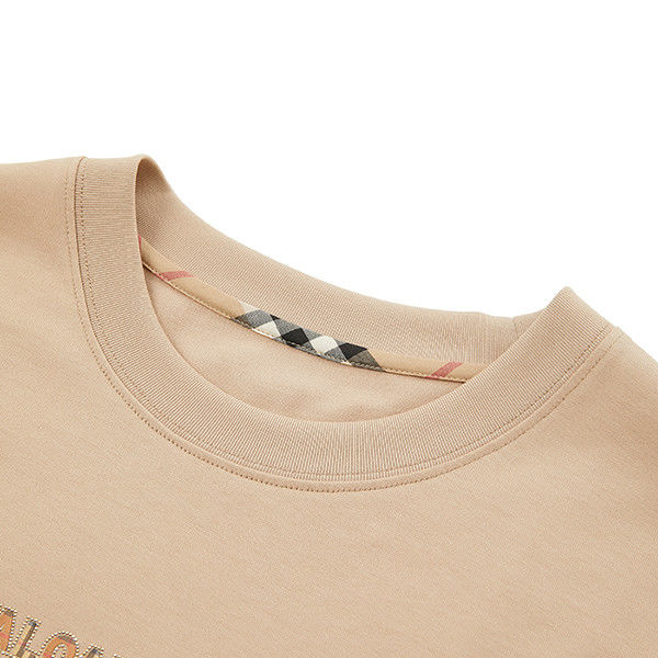 T-Shirt Pria Berkelanjutan dengan Logo Warna yang Disesuaikan dan Tenun Baju