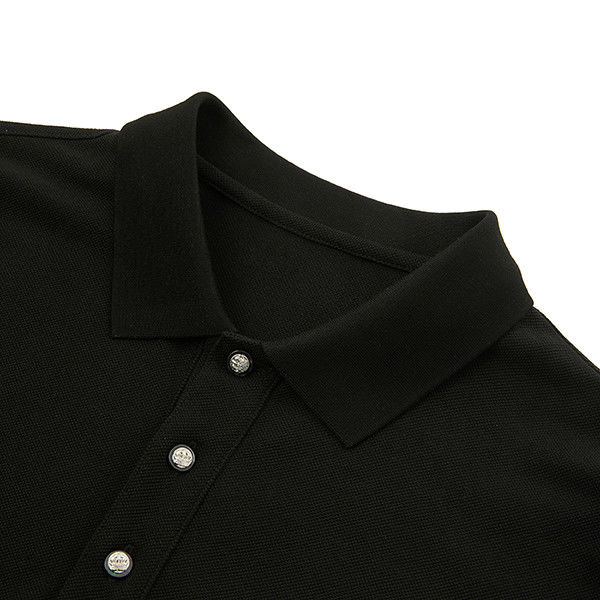 Custom Color Luxury Golf Polo Shirts Untuk Pria 100% Baju Polo T-Shirt dengan Pola Logo