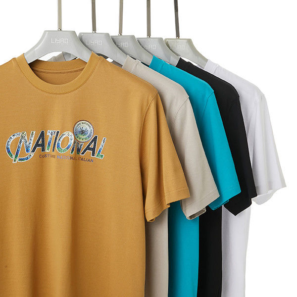 Kaos Garut Cepat Pria Baju 100 Berat O-Neck Crewneck Kaos dengan Desain Disesuaikan