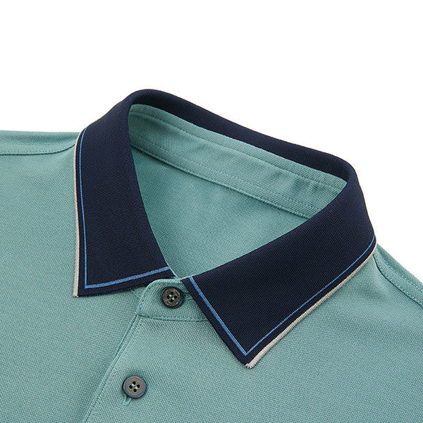 Musim Panas 95% Kaos Polo Polyester Kaos Polo Pria ODIN untuk Olahraga Kinerja