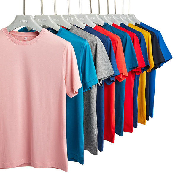 T-shirt pria 100% katun untuk pria Pola yang dapat disesuaikan