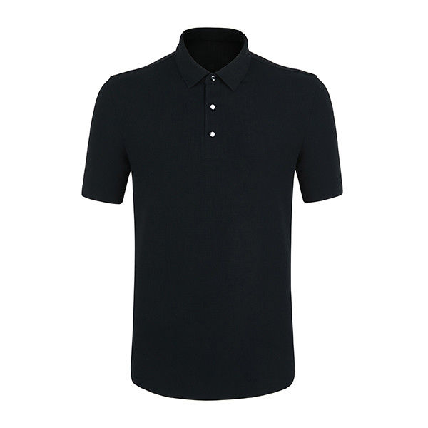 Kaos Polo lengan pendek untuk pria Desain modern Bernafas Casual Loose Fit Nyaman