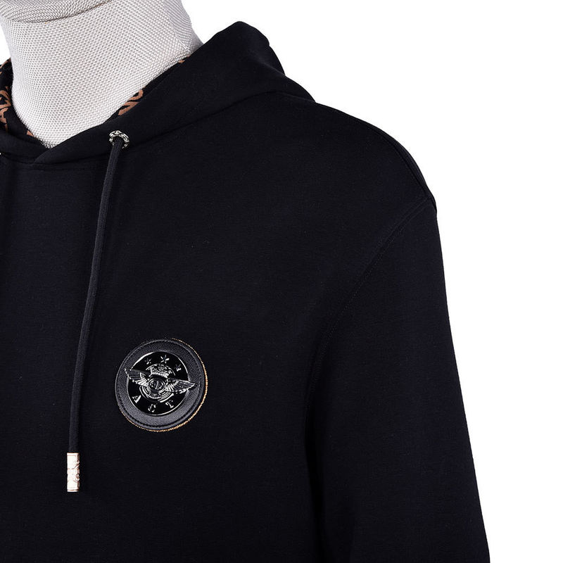 Disesuaikan Warna Plus Size Windproof Pria Hoodie Set untuk Desain Logo Khusus Sportswear