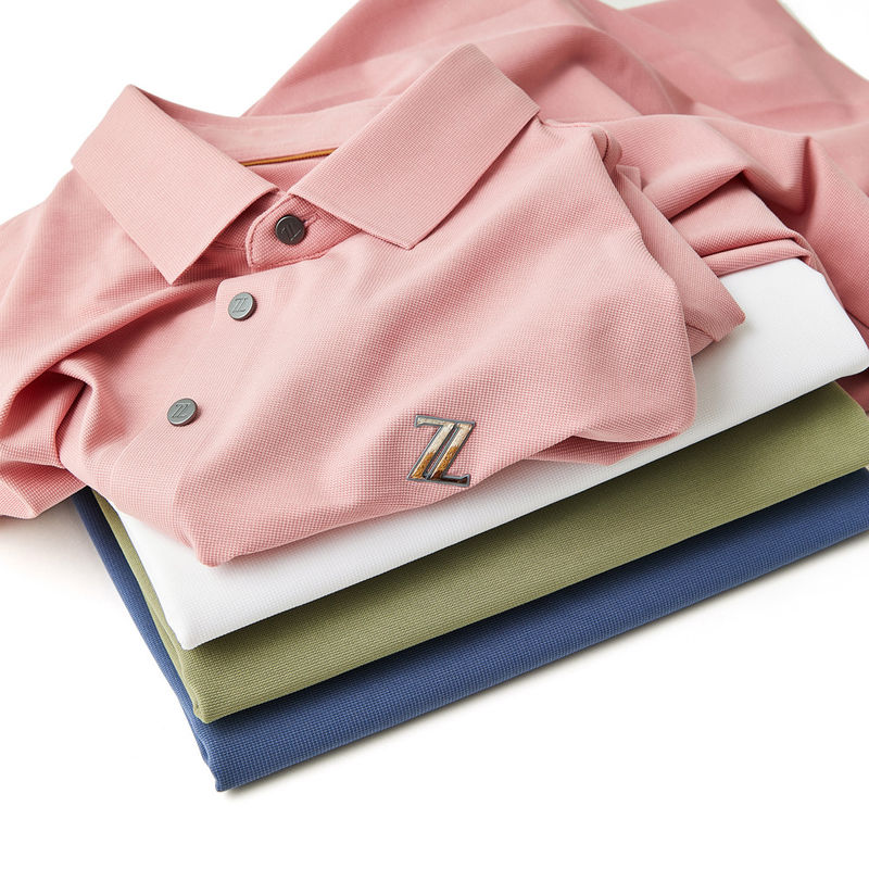 Musim semi musim panas musim gugur 100% kapas logo khusus ODIN Anti-kisut Polo Shirt untuk pria