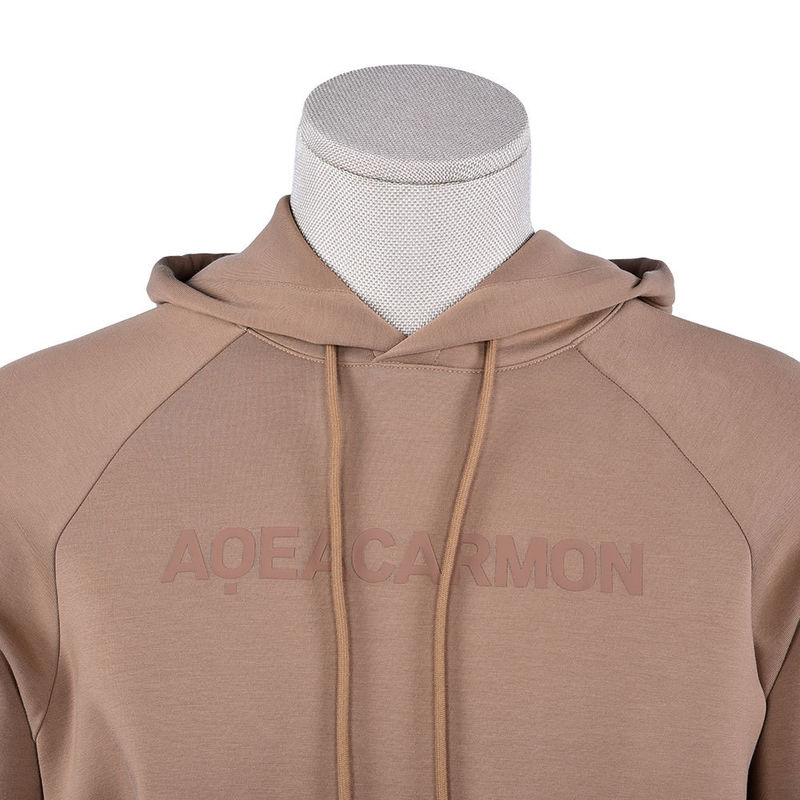 Dewasa Unisex Hoodies Oversized Sweatshirts Disesuaikan Menghisap Keringat untuk Olahraga