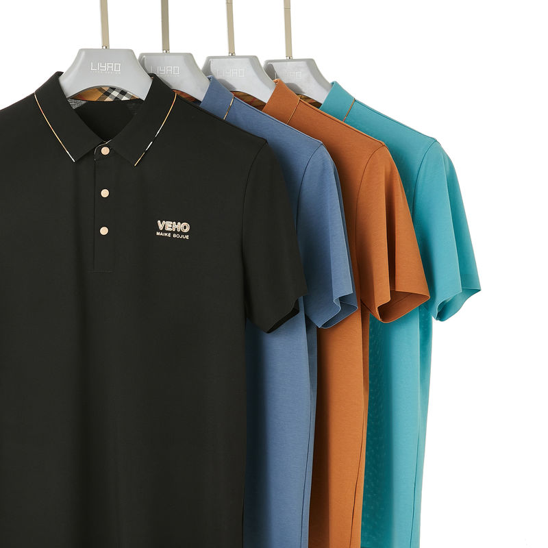 Pria Musim Panas dan Musim Gugur T-Shirt tanpa jahitan Kehidupan Sehari-hari Gym lengan pendek Pakai 170-210Gram