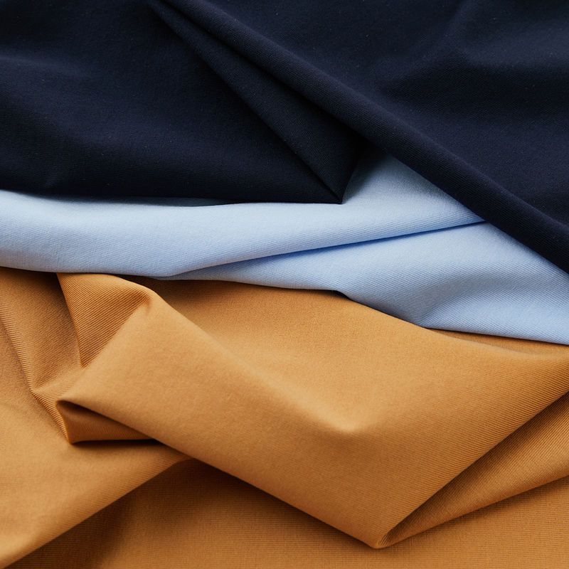 Musim semi Musim panas Musim gugur Musim Polo Kaos 100% Kain Katun Warna Biru Biru Hitam