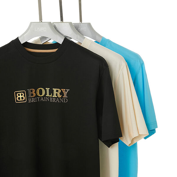 Grosir Kaos T-Shirt Performa Tinggi Anti-Kerut Berat Kustom 300 Gsm