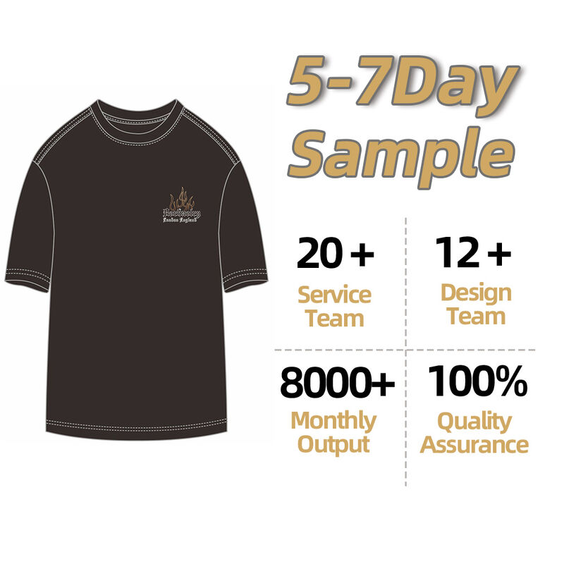 Kaos Pria Oversized Streetwear Katun Berat Hitam Musim Panas Berkualitas Tinggi