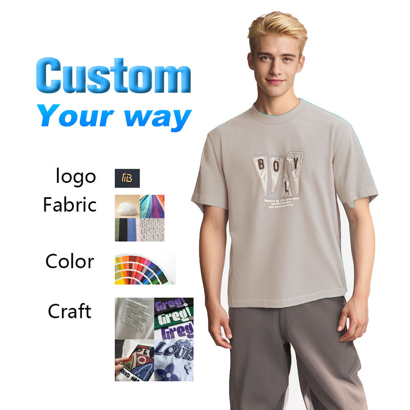 Custom High Quality 100% Cotton Screen Printing Short Sleeve Crew Neck Logo T-shirt Printing