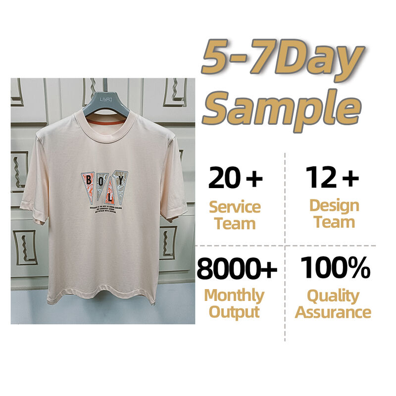 Custom High Quality 100% Cotton Screen Printing Short Sleeve Crew Neck Logo T-shirt Printing