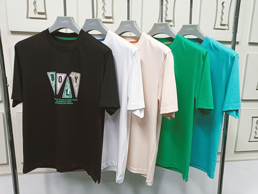 Custom High Quality 100% Cotton Screen Printing Short Sleeve Crew Neck Logo T-shirt Printing