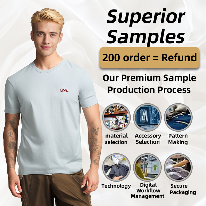 Kaos Olahraga Pria Leher Kru Longgar Berkualitas Tinggi Musim Panas, Pakaian Atasan Katun Bernapas untuk Lari Outdoor