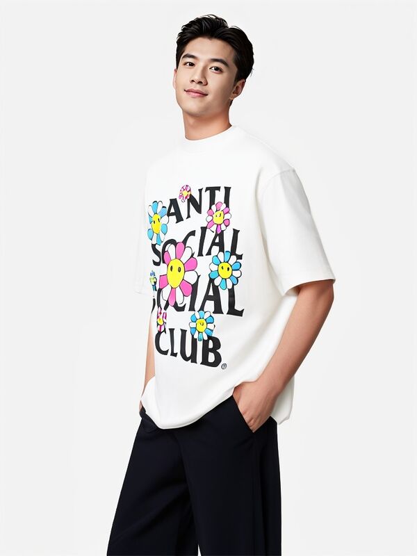 New Oversize Unisex Musim Panas New Cotton Pria Desainer Casual Graphic T-Shirt Diterbitkan