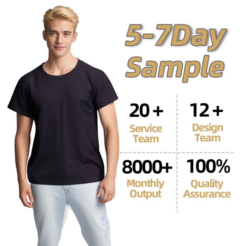 T-Shirt Pribadi T-Shirt O-Neck Pria 100% Katun Cepat kering Bernafas Vintage Foto Custom lengan pendek Solid