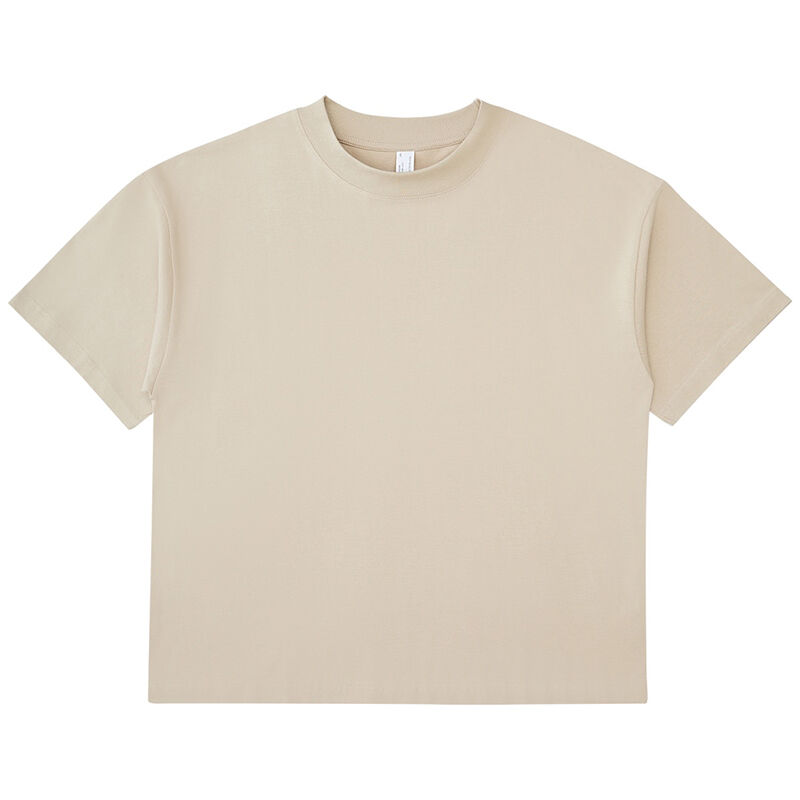 Kaos Polos Grosir Drop Shoulder Logo Kustom Kaos Pria Fit Boxy Kualitas Tinggi Pra-susut 100% Kaos Katun Berat