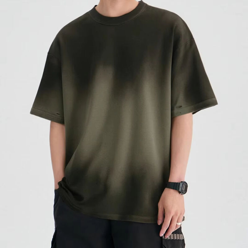 Grosir Murah Custom T-shirt Logo Custom Kualitas Tinggi T-shirt Pria Plus Size T-shirt Pria