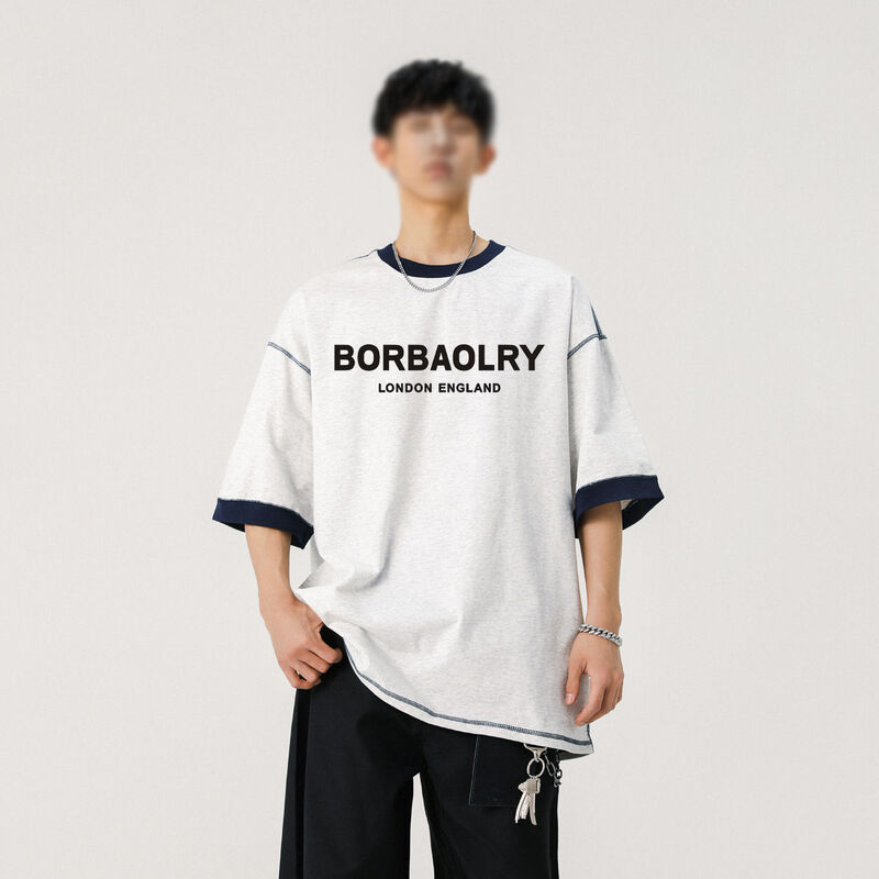 Baju T Premium Unisex Desainer T-Shirt Produsen T-Shirt Custom T-Shirt T-Shirt biasa untuk dicetak