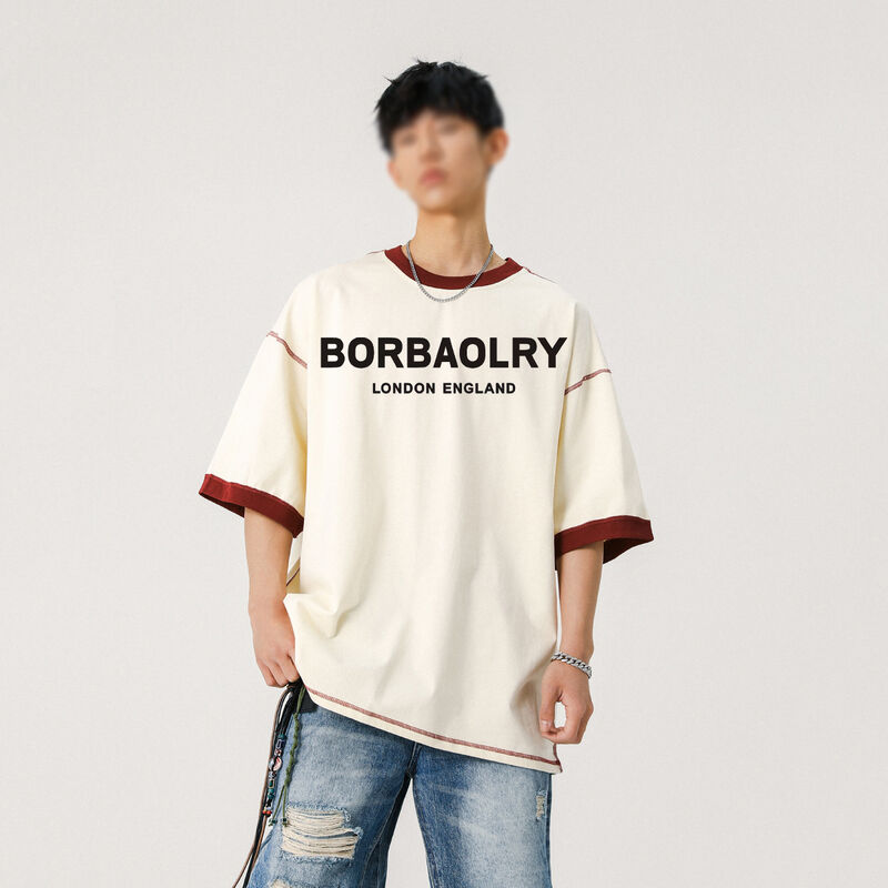 Baju T Premium Unisex Desainer T-Shirt Produsen T-Shirt Custom T-Shirt T-Shirt biasa untuk dicetak