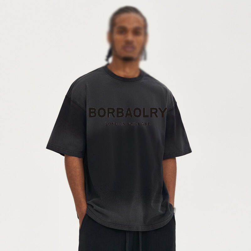 Kaos Pria Merek Fashion Desainer Mewah Kaos Katun Outdoor Lengan Pendek Leher Bulat Kasual