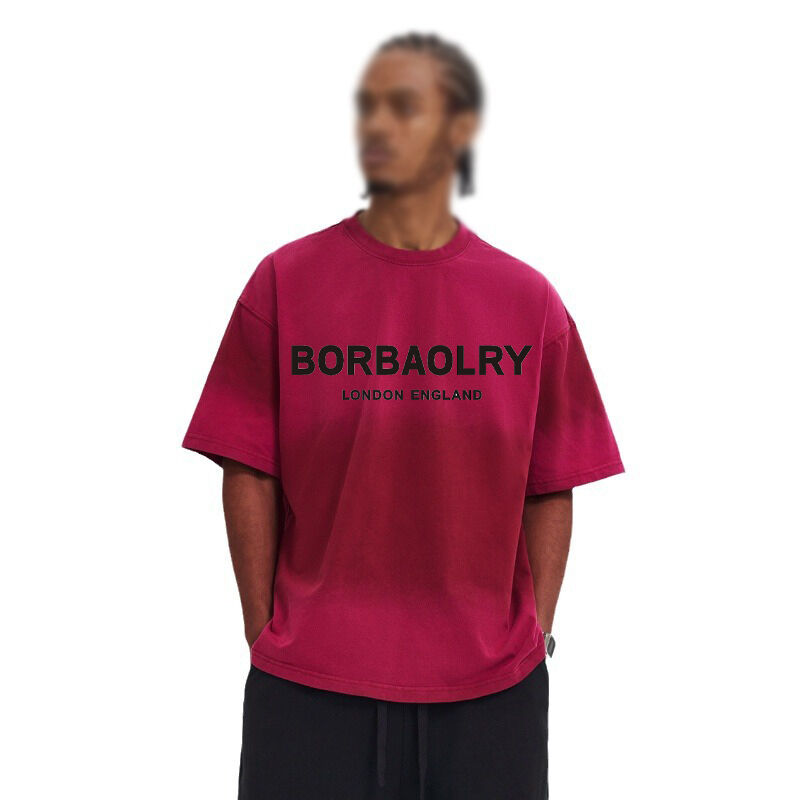 Kaos Pria Merek Fashion Desainer Mewah Kaos Katun Outdoor Lengan Pendek Leher Bulat Kasual