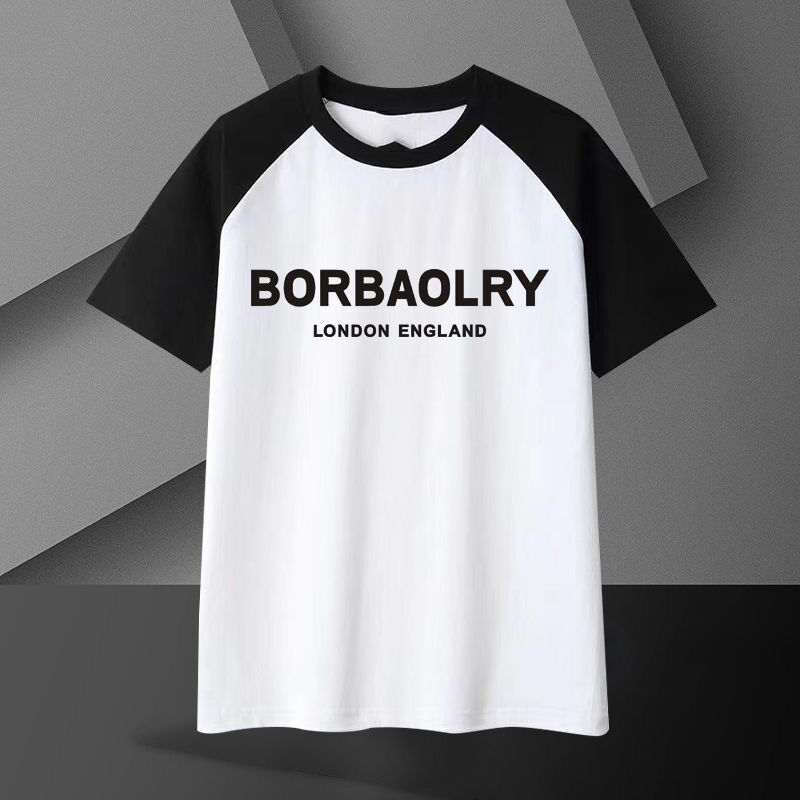 Kaos Katun Berat Pria 220 Grams Lengan Pendek Oversized Breathable Polos Kasual Panjang Rajutan