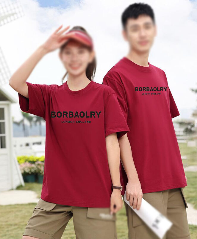 Produsen Kaos Pria Merek Pribadi Kustom Logo Sendiri Kualitas Tinggi Kaos Katun Nyaman untuk Pria Merek