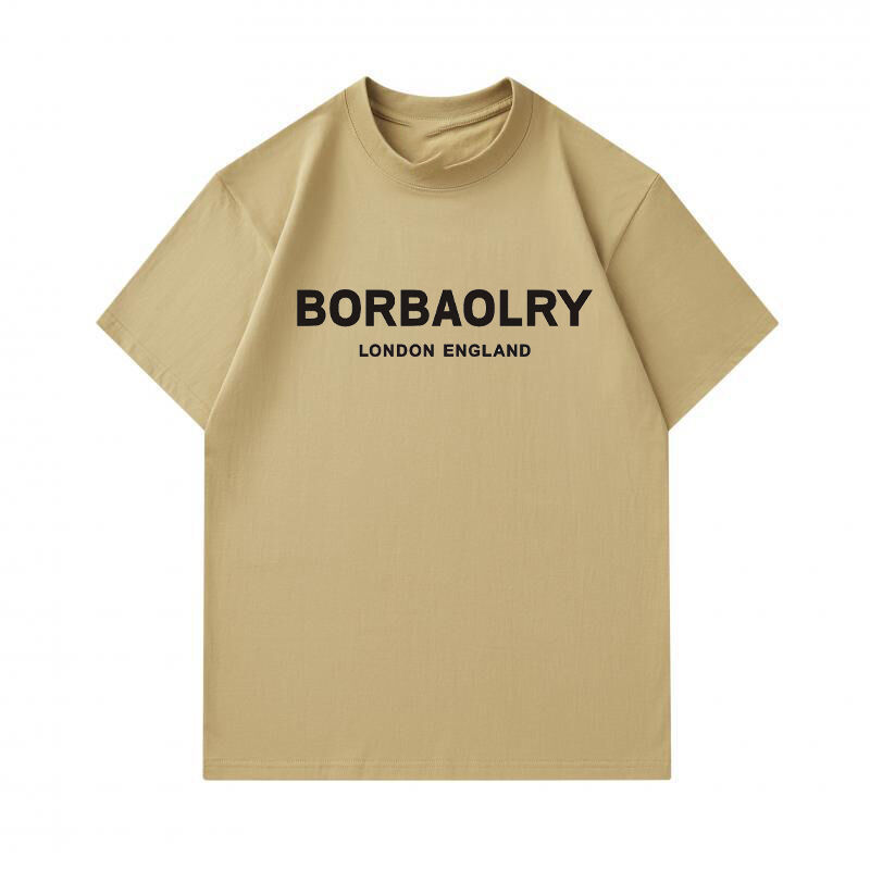 Produsen Kaos Pria Merek Pribadi Kustom Logo Sendiri Kualitas Tinggi Kaos Katun Nyaman untuk Pria Merek