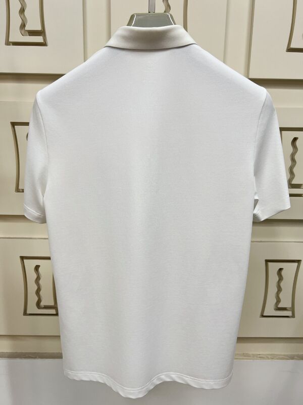 Kemeja Polo Pria Premium | Desain Minimalis, Kain Lembut Sentuhan Lengan Pendek untuk Semua Musim Produsen Kaos Pria OEM/ODM