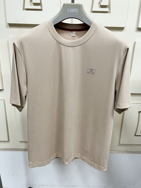 Kaos Lengan Pendek Minimalis Pria, Kaos Polos Dasar Pria