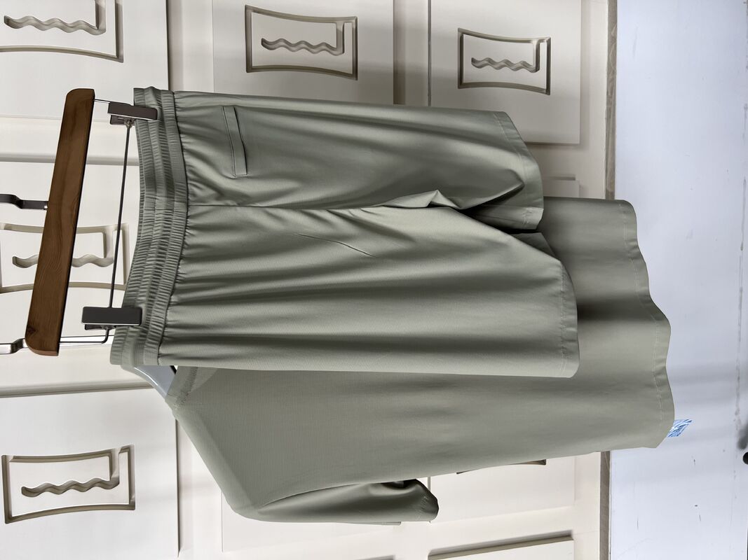 Jual Panas Pria Musim Panas Bernafas Padat Ringan Polo lengan pendek Set Polyester / Kain Katun