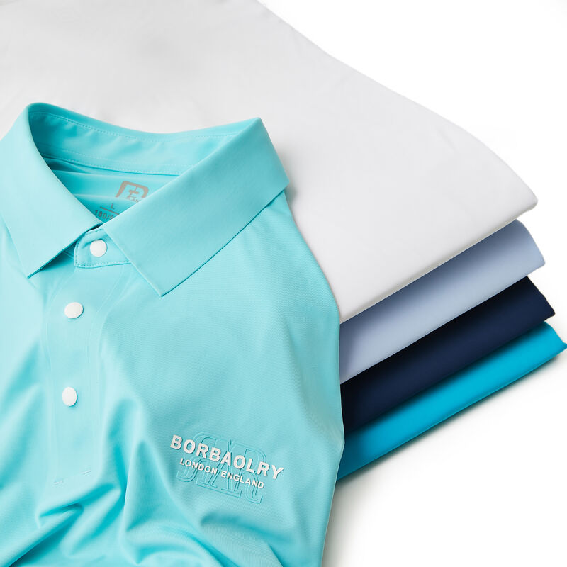 Baru Custom Kualitas Tinggi 100% Baju Pria T-shirt Pria Polo Kaos 95% Baju Anti-kisut dan Anti-menurunkan T-shirt